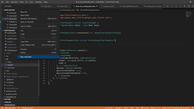 Flutter ile Son Depremler Uygulaması | 1 | Depremleri Listeleme смотреть онлайн