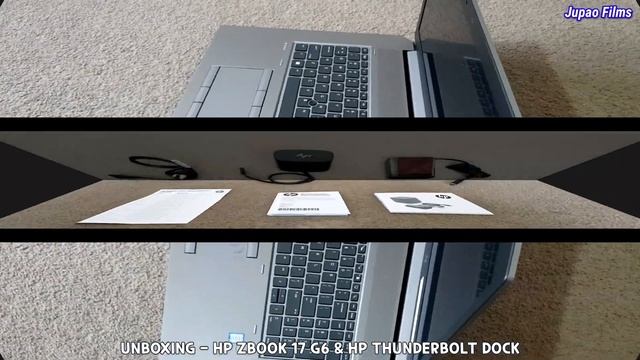 Unboxing - HP ZBOOK 17 G6 and HP THUNDERBOLT DOCK 230W G2 | JUPAO FILMS смотреть онлайн