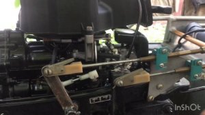 Лодка автобот .Как переделать лодку из румпеля в дистанционное управление .мотор parsun 9.8