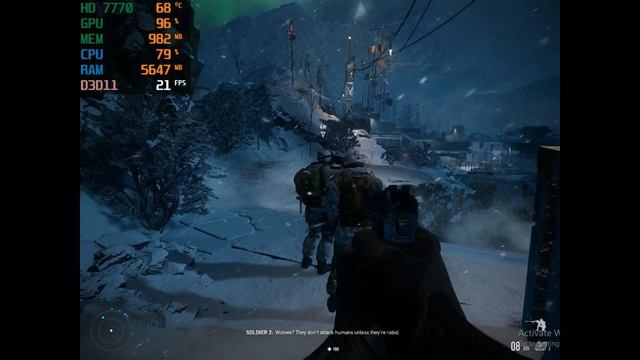 "Sniper Ghost Warrior Contracts" on Radeon HD 7770 1GB DDR5 смотреть онлайн