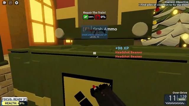 Over-drive AK47 showcase (Roblox zombie stories) смотреть онлайн