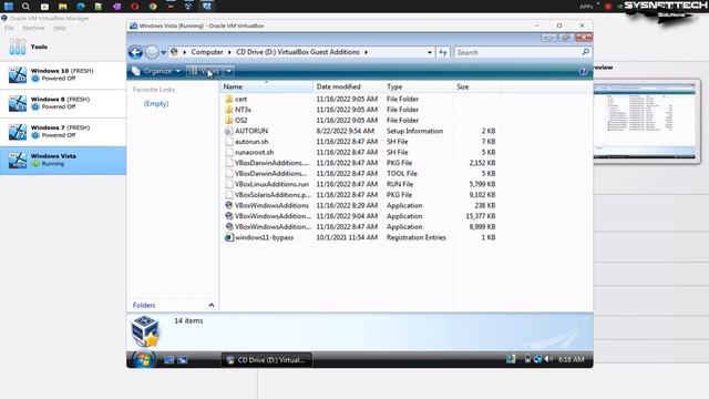 How to Install Windows Vista on VirtualBox 7.0 | SYSNETTECH Solutions смотреть онлайн