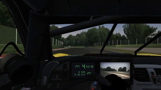 Assetto Corsa Corvette C6R GTE @ Imola смотреть онлайн