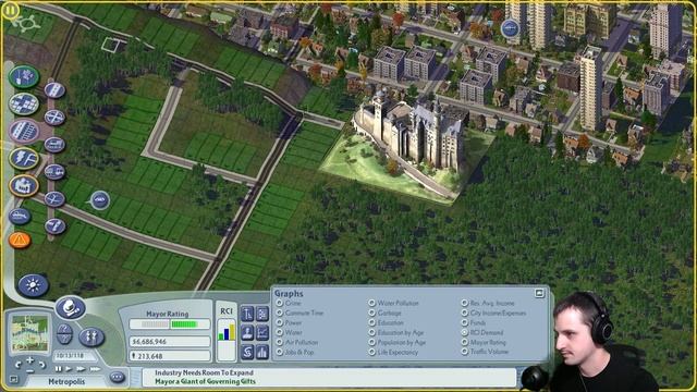 Simcity 4 - Traffic Troubles and Baby Booms! #6 смотреть онлайн
