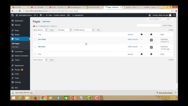 how to change page name in wordpress смотреть онлайн
