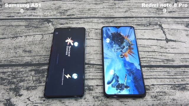 Samsung Galaxy A51 vs Xiaomi redmi note 8 Pro | SpeedTest and Camera comparison смотреть онлайн
