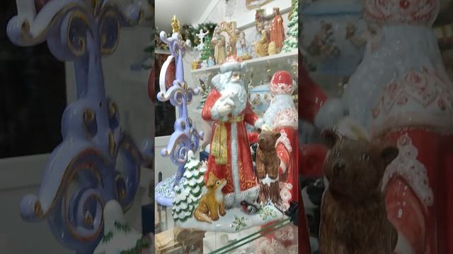 Ярославская майолика. Сказочные фигурки. Москва. Новогодний ГУМ. 03.01.2023 ,Часть 1.... смотреть онлайн