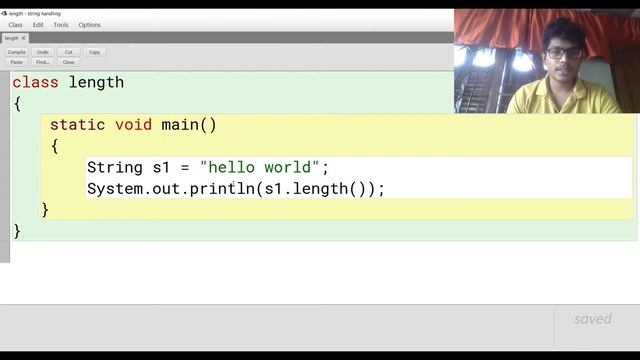 length ( ) method in string | java | ICSE X | class 10 | Semester 2 | computer applications смотреть онлайн