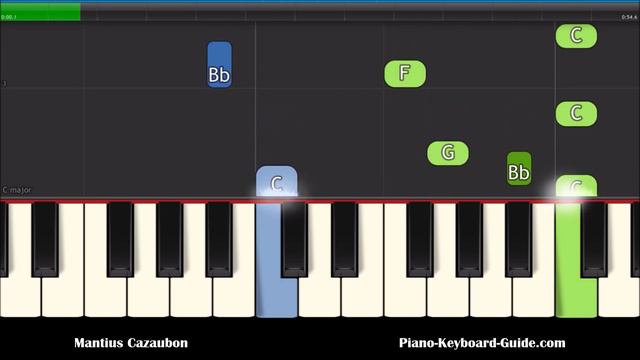 Iphone Ringtone Piano Tutorial смотреть онлайн