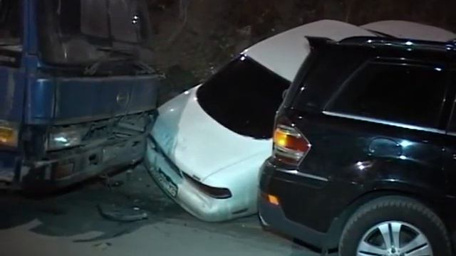 На Надибаидзе грузовик сорвался с тормозов