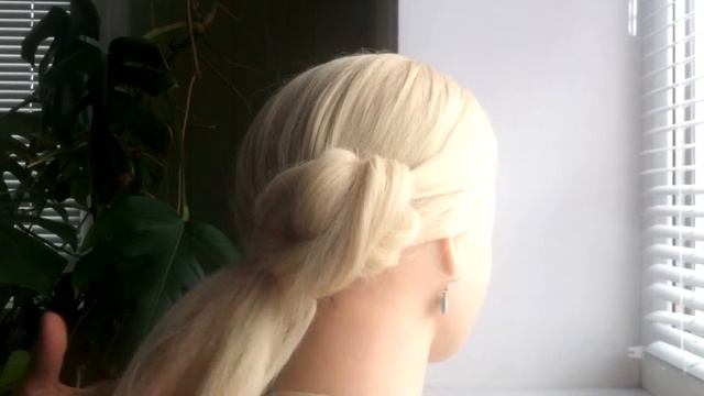 Новогодняя прическа / часть 3/легкая -красивая / смотреть онлайн