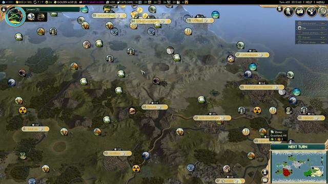 Civilization V Brave New World as Germany - Episode 28 ...Mr. Ashurbanipal, I Presume?... смотреть онлайн