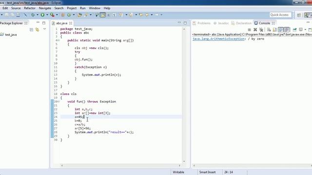 19 THROW AND THROWS AND FINALLY KEYWORD IN JAVA BY SUDHAKAR смотреть онлайн