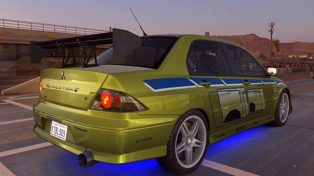 CSR Racing 2 Mitsubishi Lancer Evolution VII 2 Fast 2 Furious Brian O'Conner Fully Upgraded смотреть онлайн