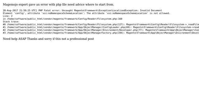 I am using magemojo hosting to my magento website they gave me a php error that I need to fix... смотреть онлайн
