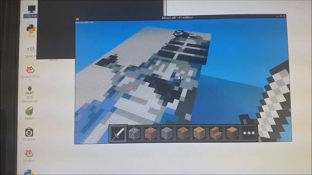 Raspberry Pi Python Minecraft Super Duper Pixel Render смотреть онлайн