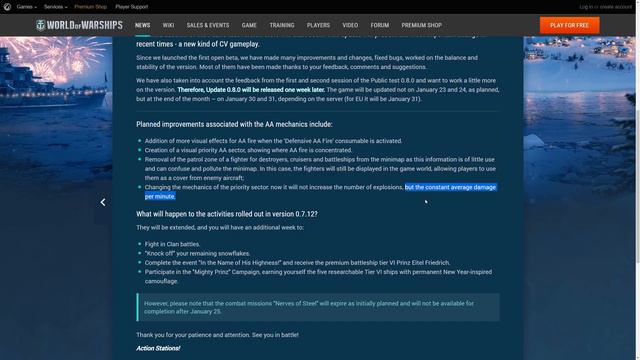 0.8.0 Postponed - World of Warships смотреть онлайн