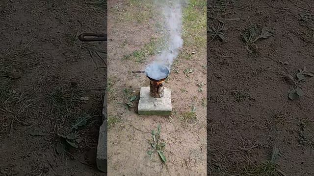 Готовим яичницу на Финской свече смотреть онлайн