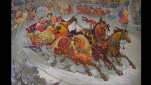 Тройка мчится, тройка скачет.  Сергей Лемешев.