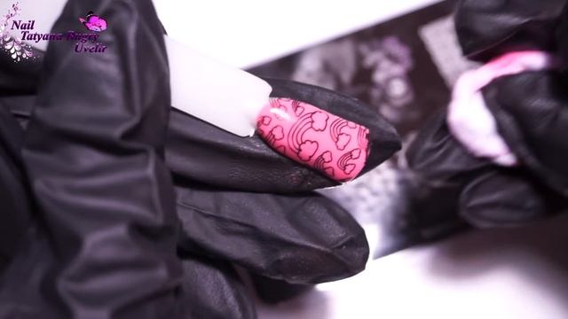 Стемпинг. Модный маникюр. Как делать стемпинг? Милый дизайн ногтей. смотреть онлайн