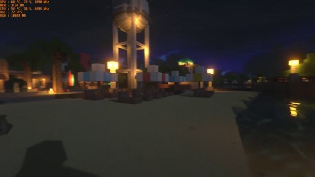 Minecraft Java Edition - i5 9600k RTX 2070 Super FE 16Gb 3200MHz (Max settings with Shaders) смотреть онлайн