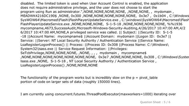 Pandas : most efficient method to use pandas pivot table over large file смотреть онлайн