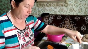 Снова копали огород/ готовлю холодец /