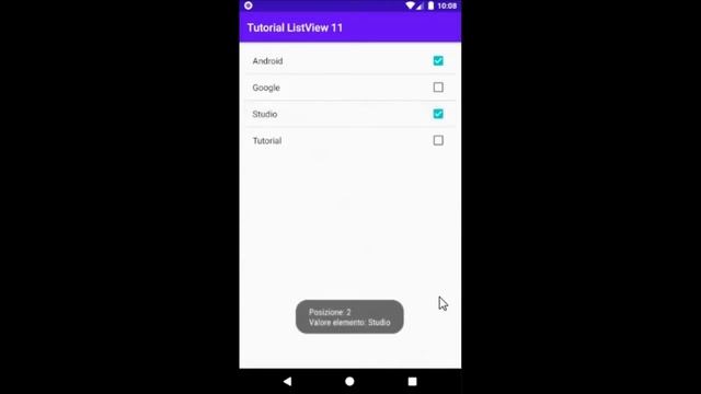 Android Studio - ListView elementi con CheckBox смотреть онлайн
