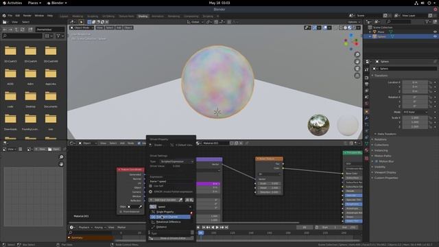 Blender Drivers - Drive Noise Location with Frametime смотреть онлайн