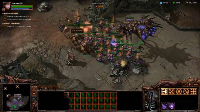 StarCraft 2: Heart of the Swarm - Campaign Playthrough Part 25 (Planet Fall, No Commentary) смотреть онлайн
