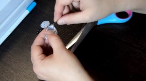 Как обтянуть пуговицу тканью | How to sheathe a button with a cloth