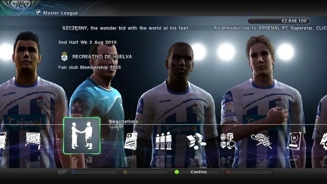 PES 2011 Master League Part 01 смотреть онлайн