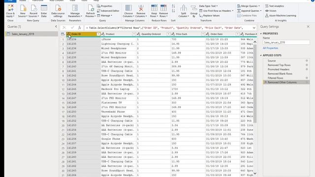 How to import and clean messy data with Power Query #powerbitutorial #powerquerytutorial смотреть онлайн