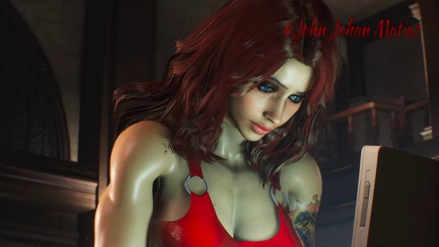 Resident Evil 2 Remake - Claire Muscle Dominatrix Outfit