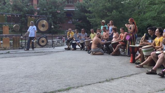 Ваня Пух, Николай Льговский и Андрей Богданов на "Барабаны мира" смотреть онлайн