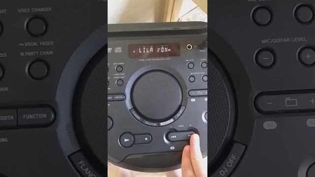 Обзор колонки Home Audio System MHC-V21D смотреть онлайн
