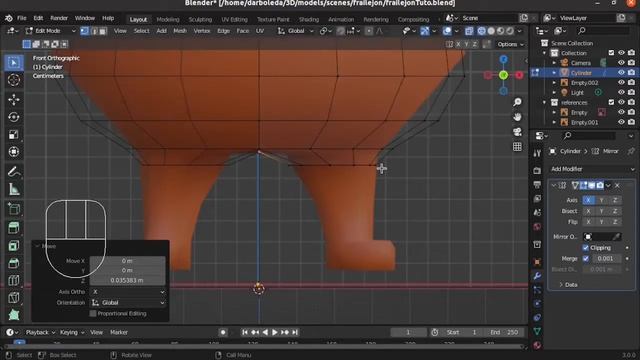 (Blender 3.x, parte 2) Como crear un caracter paso a paso principiantes смотреть онлайн