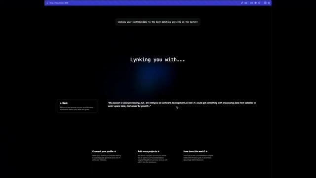 Project Lynk AI - NASA SpaceApp Challenge 2023 смотреть онлайн