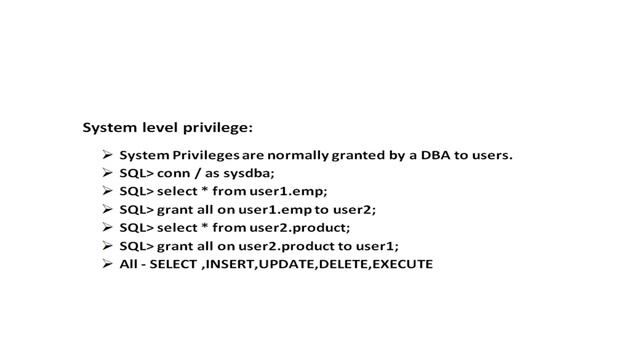 User management in Oracle Database смотреть онлайн