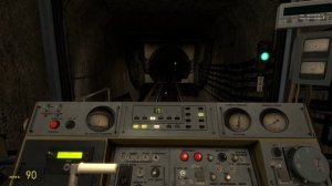 Garry's Mod Metrostroi. Оранжевая линия. От депо до конечной станции и до ближайшего тупика.