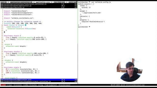 Animate TailwindUI components via Stimulusjs within Rails. смотреть онлайн