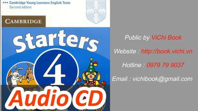 Starters 4 audio - Cambridge Young Learner English Test - ViChi Book смотреть онлайн