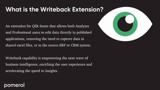 Qlik Sense Writeback Extension FAQ -What is the Writeback Extension? смотреть онлайн