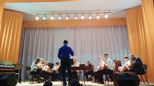 Оркестр русских народных инструментов! Кубинский танец!??? смотреть онлайн