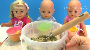 #Куклы Кушают Домашний Пломбир Учатся Считать Мультики Как Мама Кормила Беби Бон 108мама тв