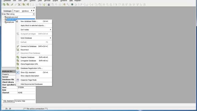 Tutorial 8: IBExpert User & Grant Managers