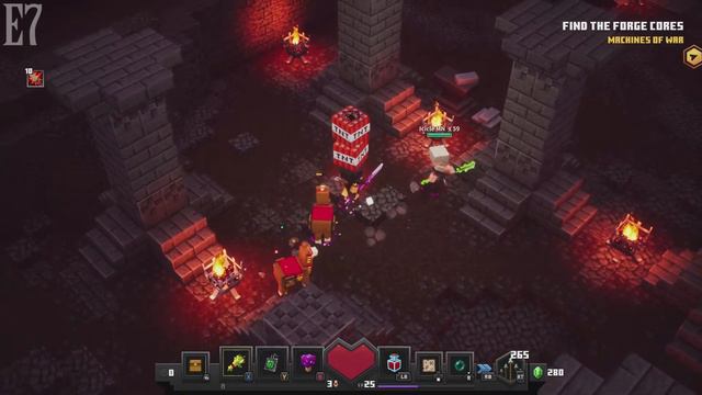 The Monstrosity is Here - OMEGA Frost Play Minecraft Dungeons E7 смотреть онлайн