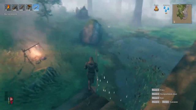 выживаю сначала после не удачного вызова боса (valheim №2) смотреть онлайн