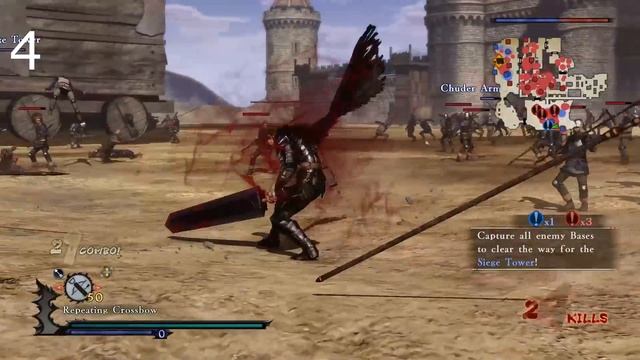 Berserk: lvl 99 Guts Attacks and Strings смотреть онлайн