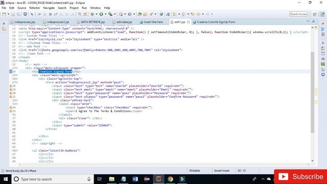 how to edit data from Oracle database using jsp смотреть онлайн